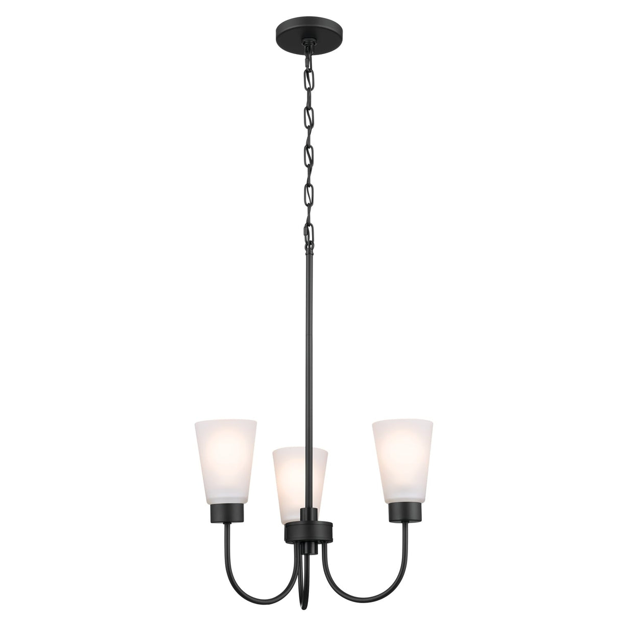 Kichler Lighting Erma 18 in. 3-Light Traditional Dining Room Chandelier