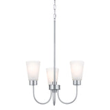 Kichler Lighting Erma 18 in. 3-Light Traditional Dining Room Chandelier