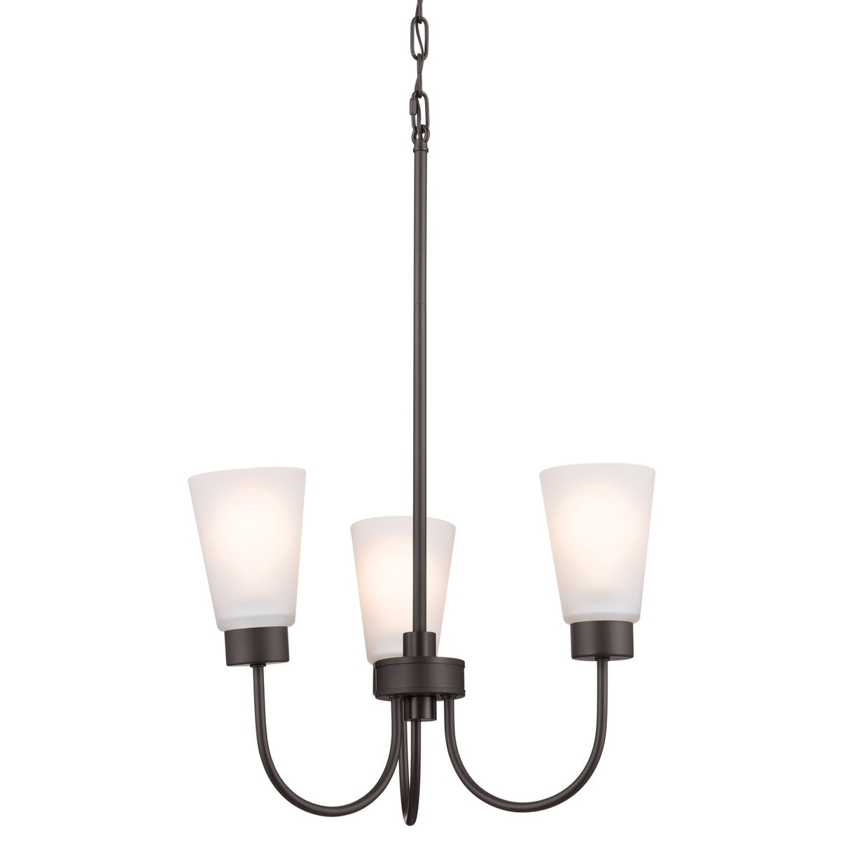 Kichler Lighting Erma 18 in. 3-Light Traditional Dining Room Chandelier