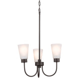 Kichler Lighting Erma 18 in. 3-Light Traditional Dining Room Chandelier