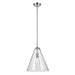 Kichler Lighting Everly 1-Light Cone Pendant Light with Clear Glass