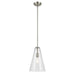 Kichler Lighting Everly 1-Light Cone Pendant Light with Clear Glass