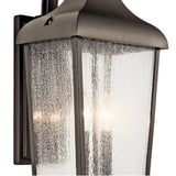 Kichler Lighting Forestdale Collection 2-light Olde Bronze Outdoor Wall Lantern