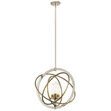 Kichler Lighting Ibis Collection 3-light Polished Nickel Pendant