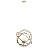 Kichler Lighting Ibis Collection 3-light Polished Nickel Pendant