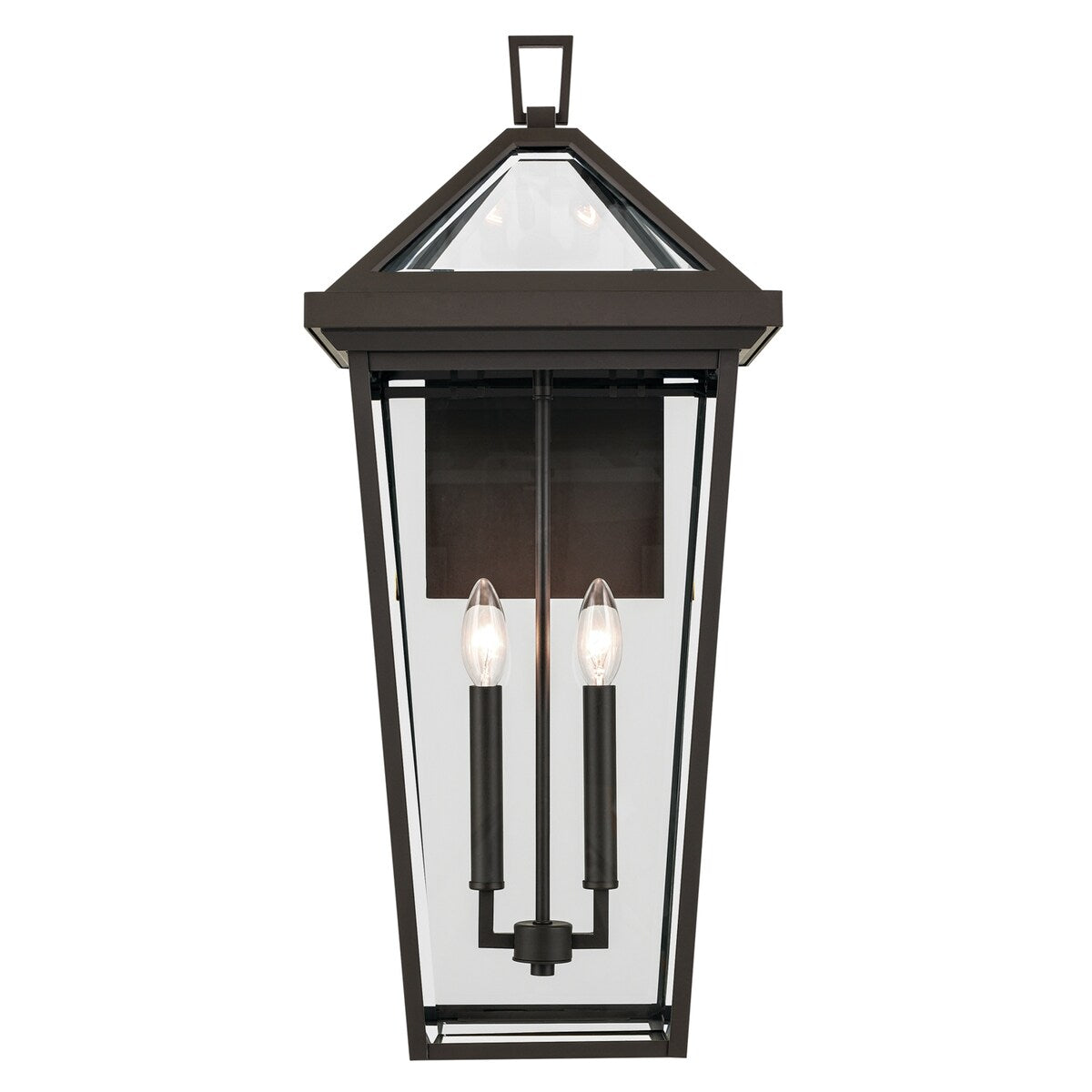 Kichler Lighting Regence 26 in. 2-Light Olde Bronze Outdoor Wall Sconce