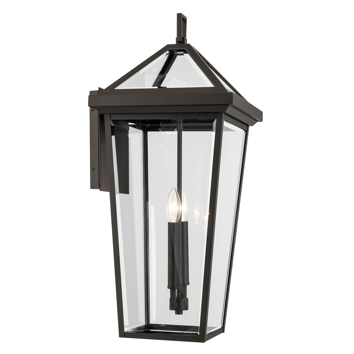 Kichler Lighting Regence 26 in. 2-Light Olde Bronze Outdoor Wall Sconce