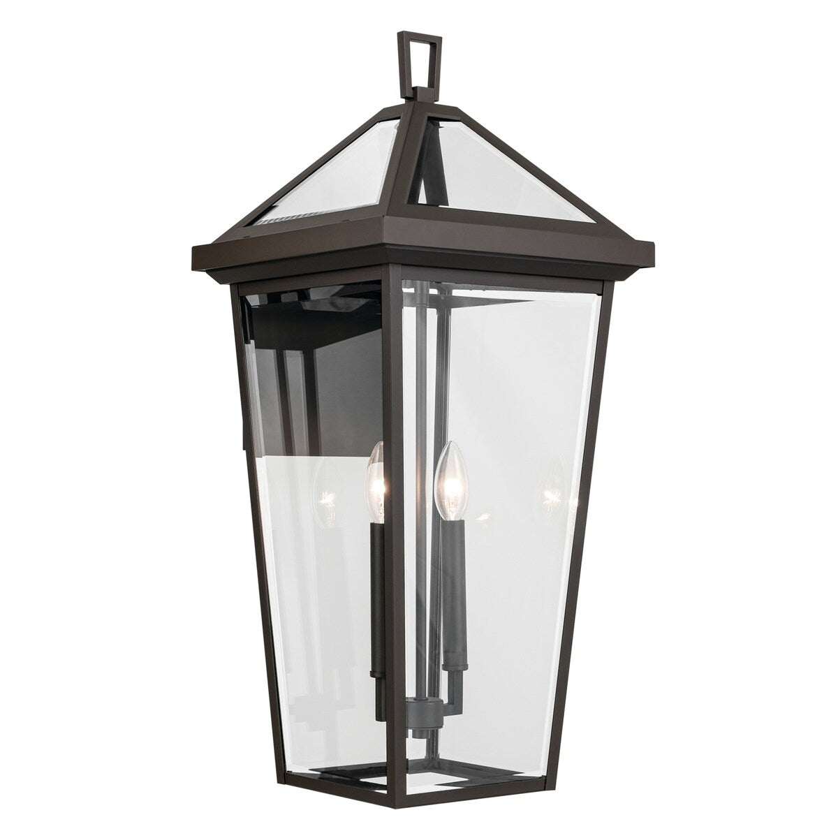 Kichler Lighting Regence 26 in. 2-Light Olde Bronze Outdoor Wall Sconce