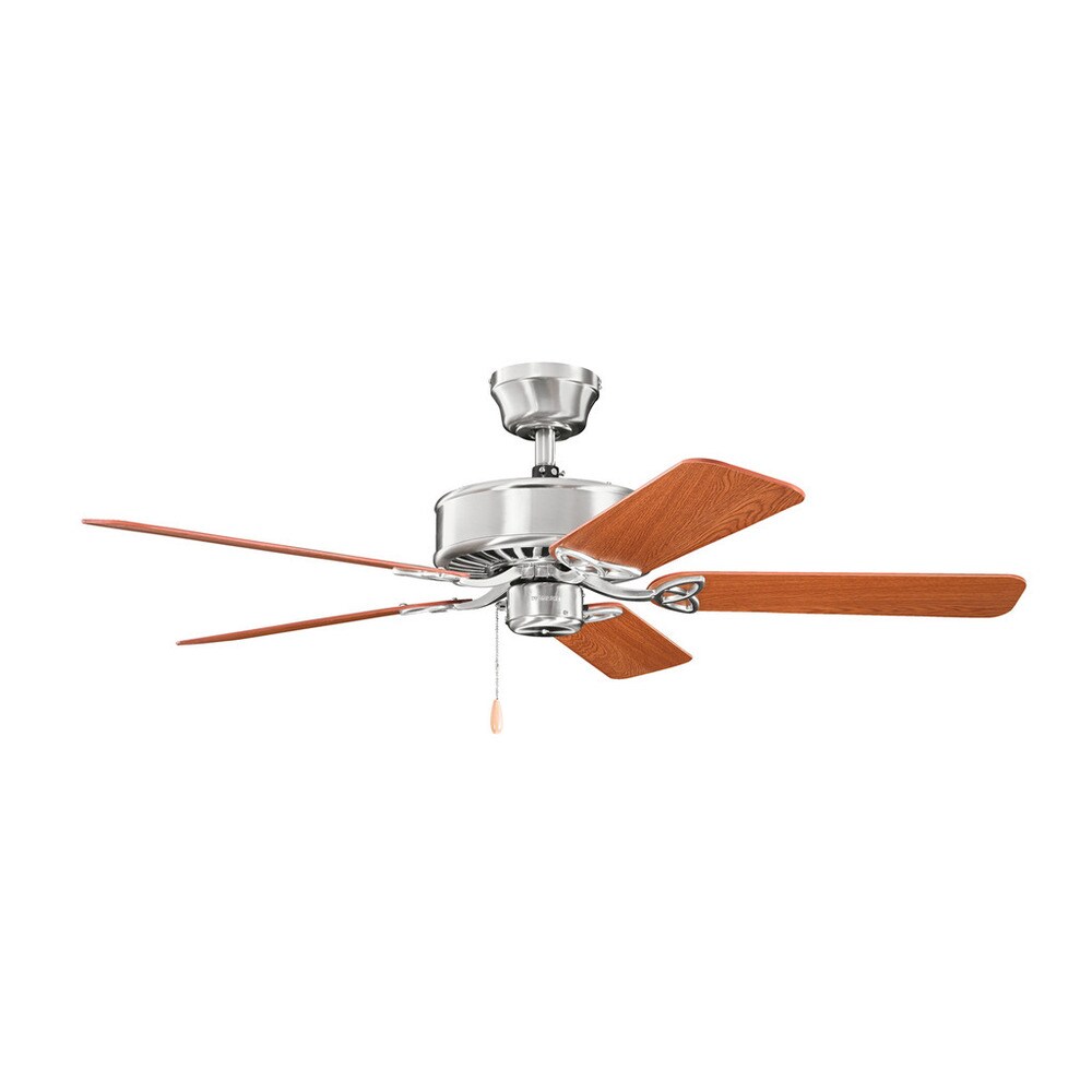 Kichler Lighting Renew ES Collection 50-inch Brushed Stainless Steel Ceiling Fan