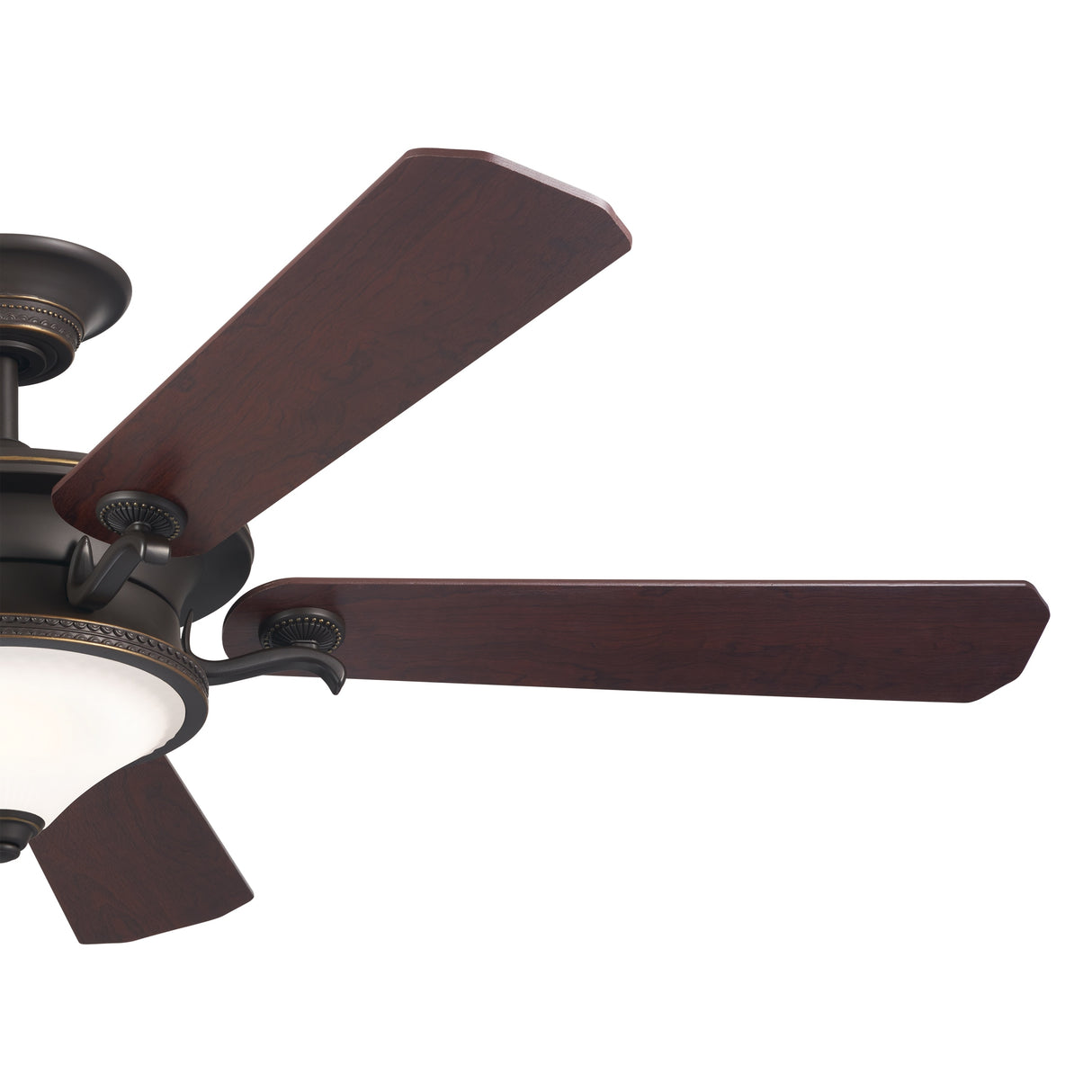 Kichler Lighting Rise 60 inch Integrated LED Indoor Olde Bronze Ceiling Fan