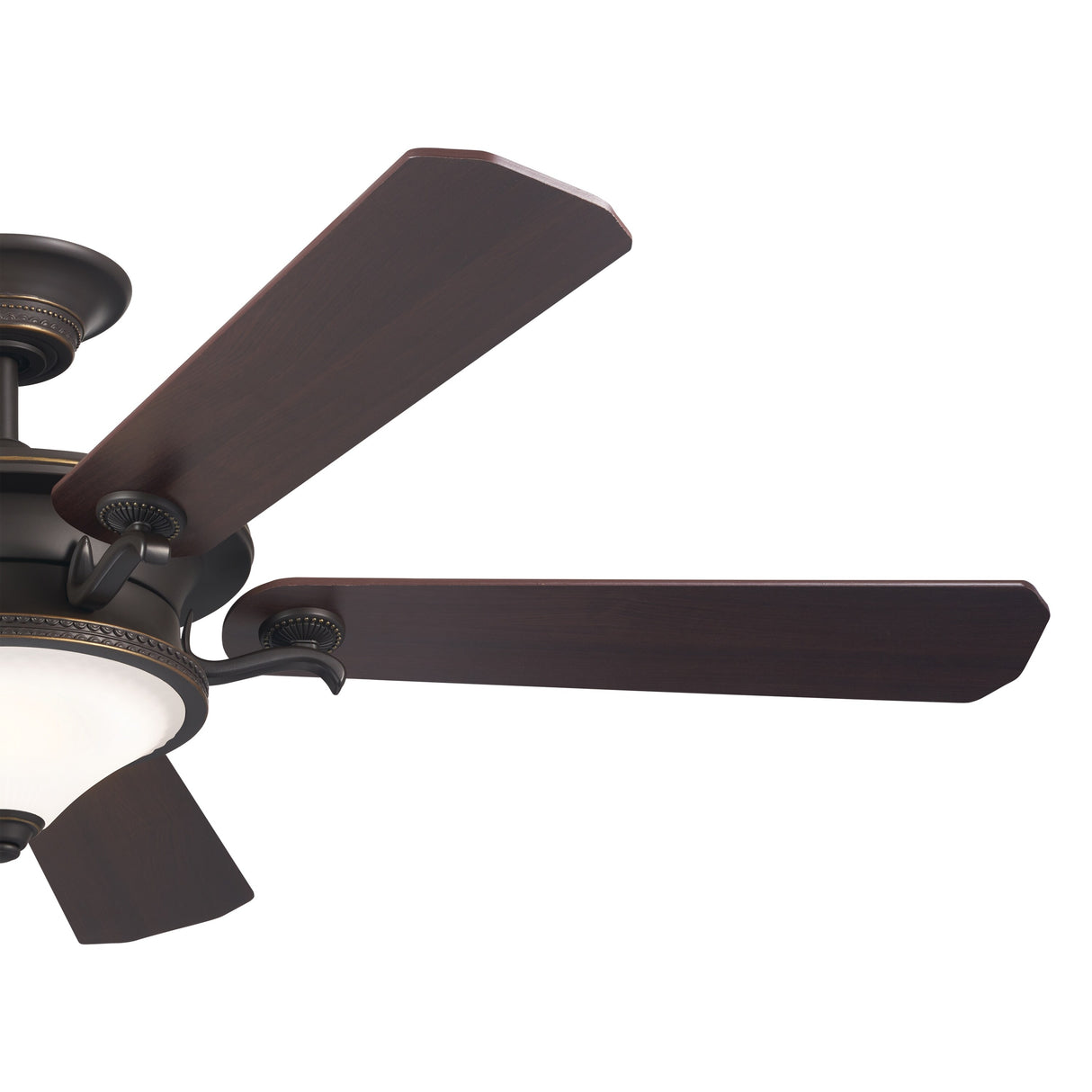 Kichler Lighting Rise 60 inch Integrated LED Indoor Olde Bronze Ceiling Fan