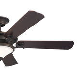 Kichler Lighting Rise 60 inch Integrated LED Indoor Olde Bronze Ceiling Fan