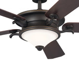Kichler Lighting Rise 60 inch Integrated LED Indoor Olde Bronze Ceiling Fan