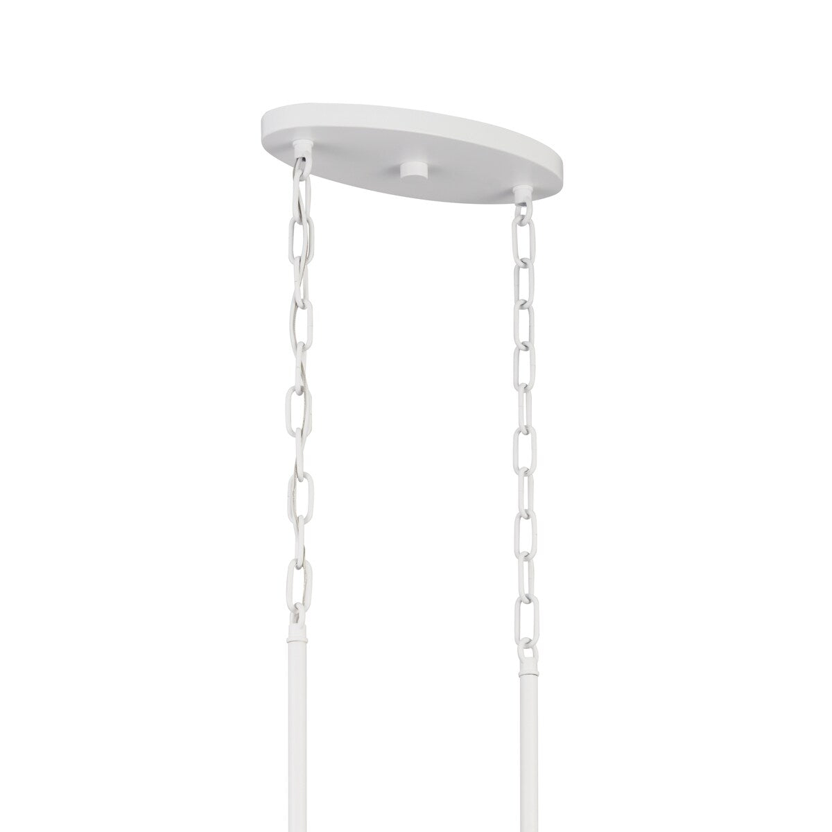 Kichler Lighting Sayulita 4-Light White Wicker Chandelier