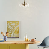 Kichler Lighting Silvarious Crackle Glass Convertible Chandelier