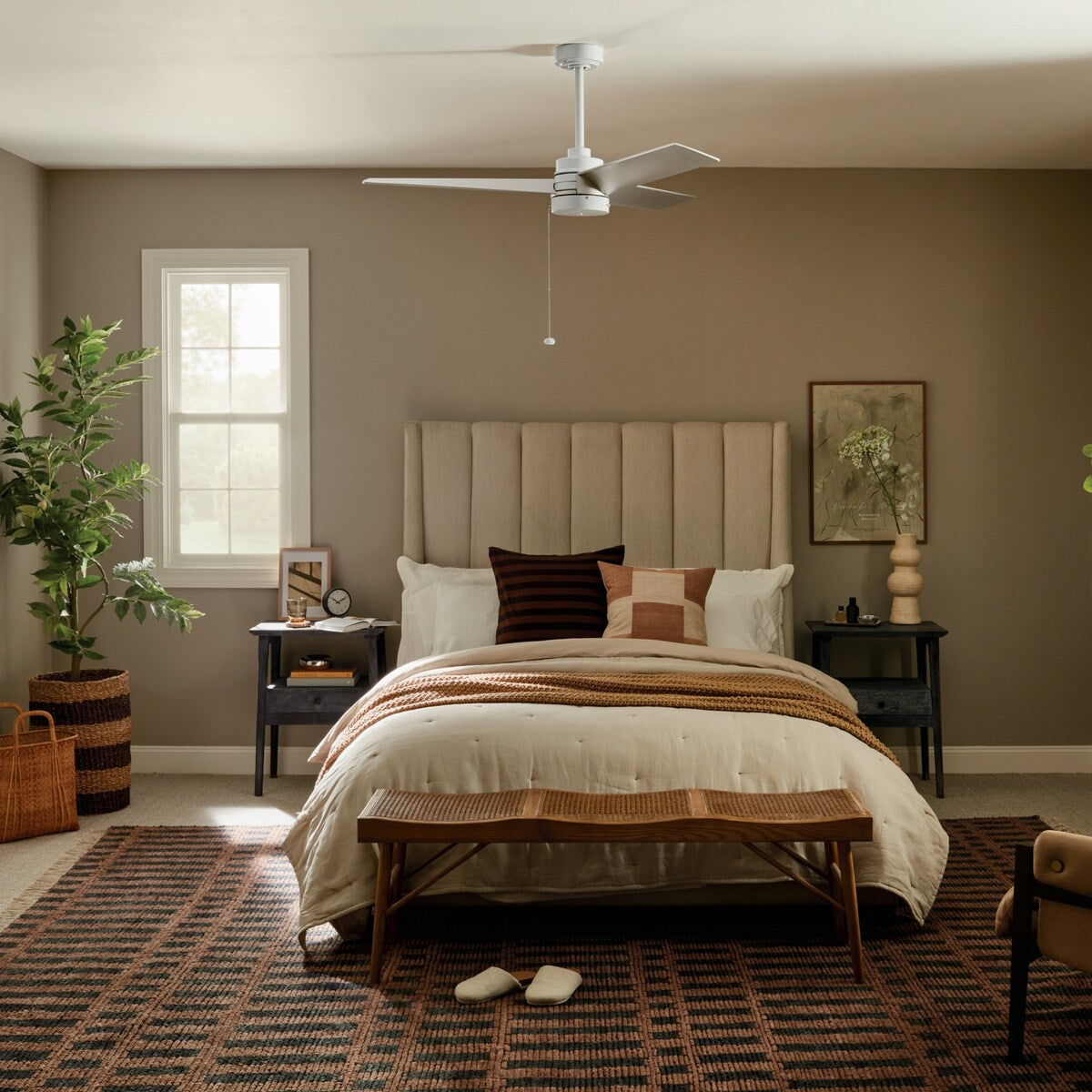 Kichler Lighting Spyn Lite 52 in. Indoor Downrod Mount Ceiling Fan