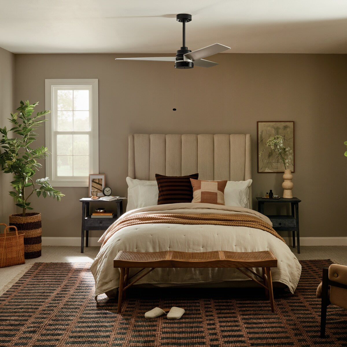 Kichler Lighting Spyn Lite 52 in. Indoor Downrod Mount Ceiling Fan