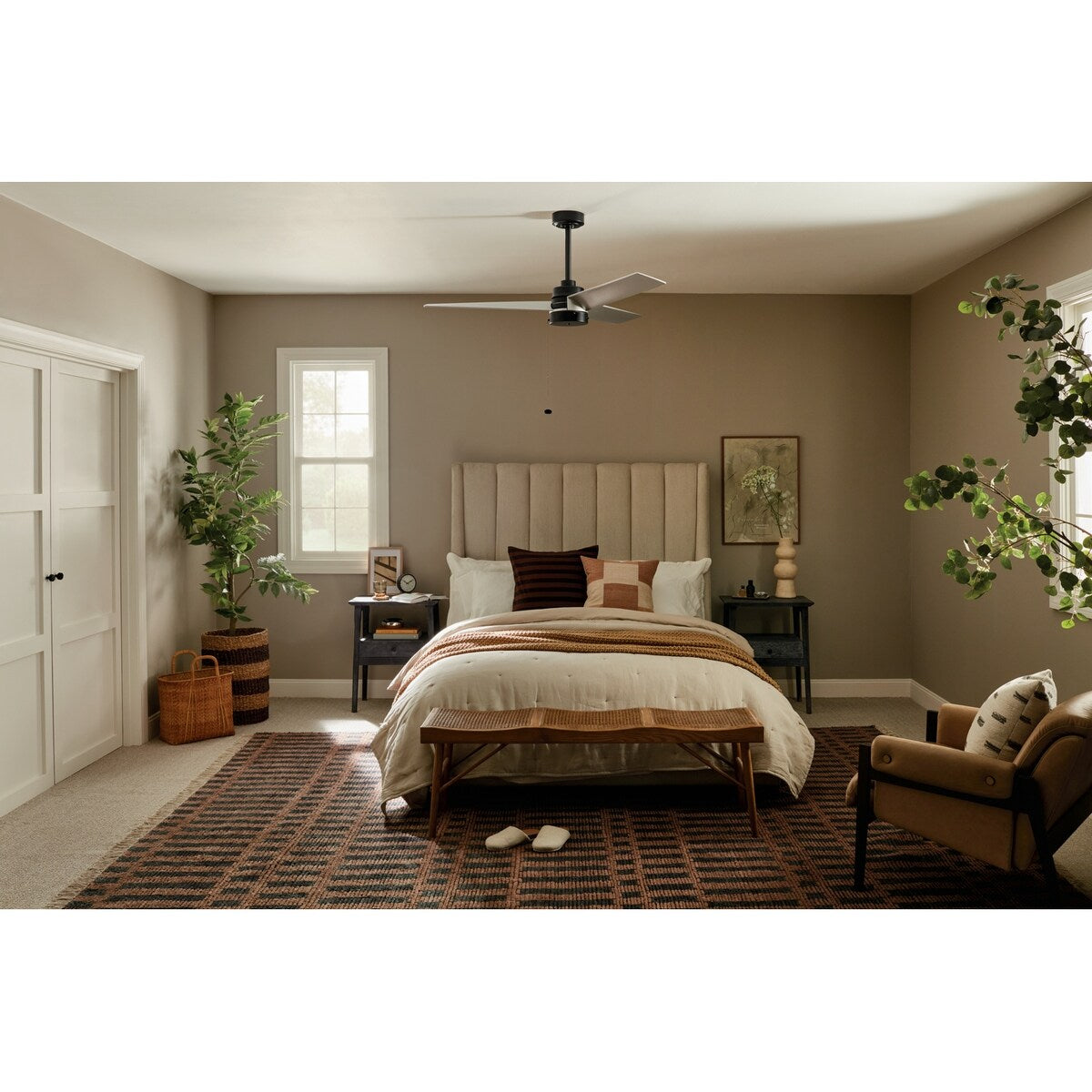 Kichler Lighting Spyn Lite 52 in. Indoor Downrod Mount Ceiling Fan
