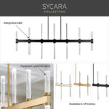 Kichler Lighting Sycara 2-Light Integrated LED Wall Sconce