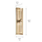 Kichler Lighting Sycara 2-Light Integrated LED Wall Sconce