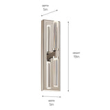 Kichler Lighting Sycara 2-Light Integrated LED Wall Sconce