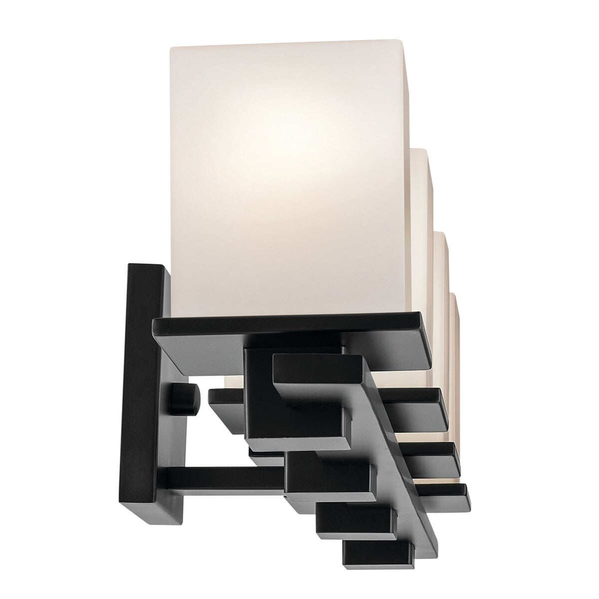 Kichler Lighting Tully 32 in. 4-Light Black Vanity Light - 32 in
