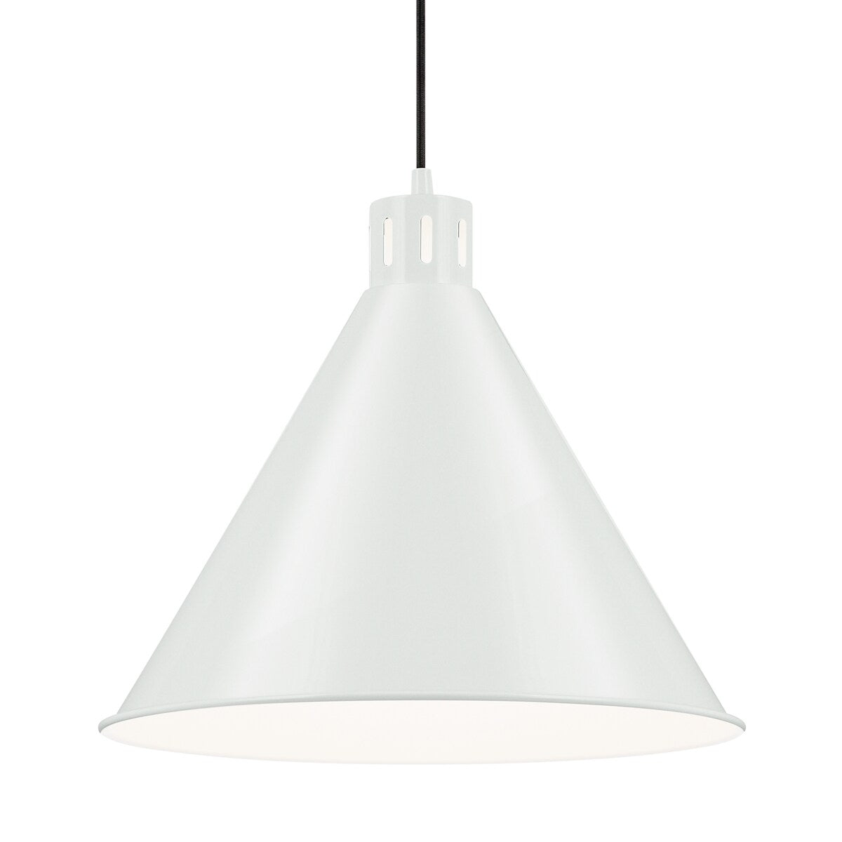 Kichler Lighting Zailey 16 in. 1-Light Cone Pendant Light