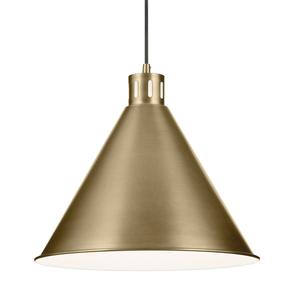 Kichler Lighting Zailey 16 in. 1-Light Cone Pendant Light