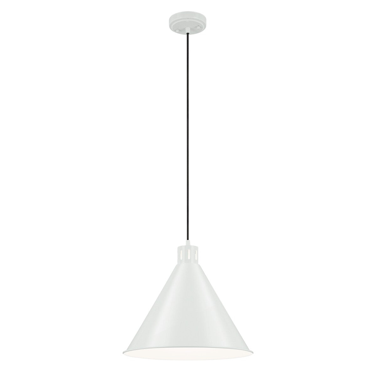Kichler Lighting Zailey 16 in. 1-Light Cone Pendant Light