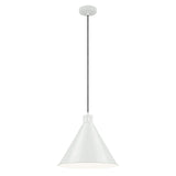 Kichler Lighting Zailey 16 in. 1-Light Cone Pendant Light