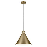 Kichler Lighting Zailey 16 in. 1-Light Cone Pendant Light