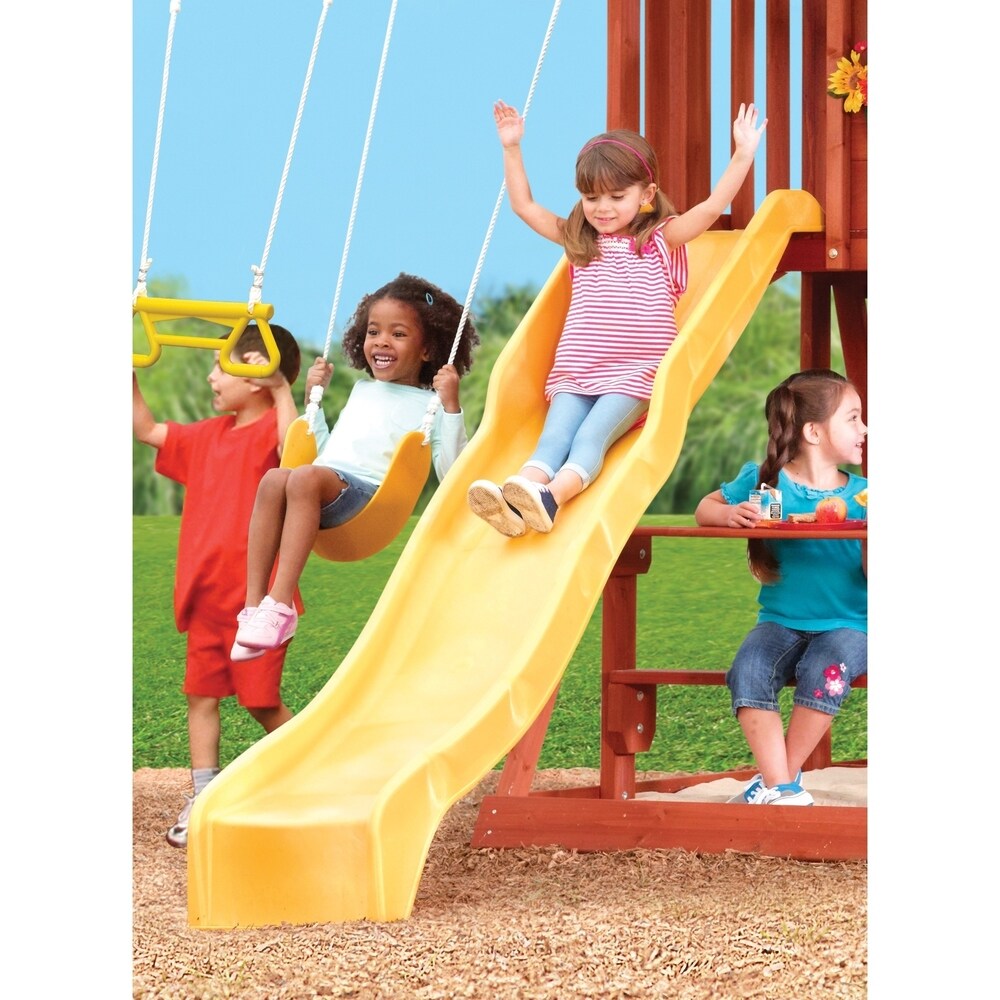 KidKraft Cedarbrook Wooden Playset - Brown