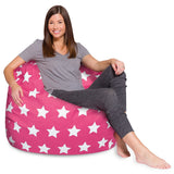 Kids Bean Bag Chair, Big Comfy Chair - Machine Washable Cover