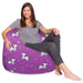 Kids Bean Bag Chair, Big Comfy Chair - Machine Washable Cover