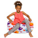 Kids Bean Bag Chair, Big Comfy Chair - Machine Washable Cover