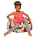 Kids Bean Bag Chair, Big Comfy Chair - Machine Washable Cover