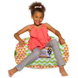 Kids Bean Bag Chair, Big Comfy Chair - Machine Washable Cover
