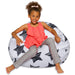 Kids Bean Bag Chair, Big Comfy Chair - Machine Washable Cover