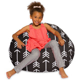 Kids Bean Bag Chair, Big Comfy Chair - Machine Washable Cover