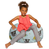 Kids Bean Bag Chair, Big Comfy Chair - Machine Washable Cover