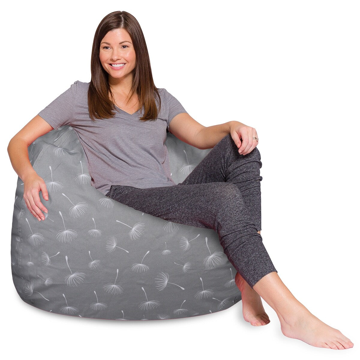 Kids Bean Bag Chair, Big Comfy Chair - Machine Washable Cover