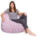 Kids Bean Bag Chair, Big Comfy Chair - Machine Washable Cover