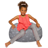 Kids Bean Bag Chair, Big Comfy Chair - Machine Washable Cover