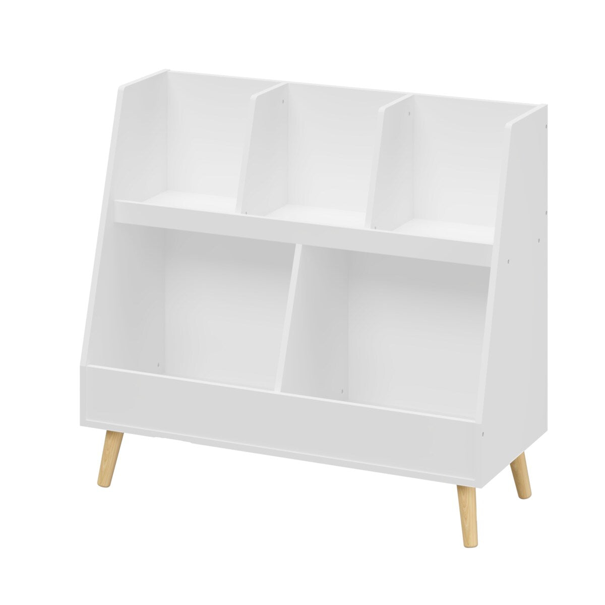 Kids Bookshelf and Toy Organizer