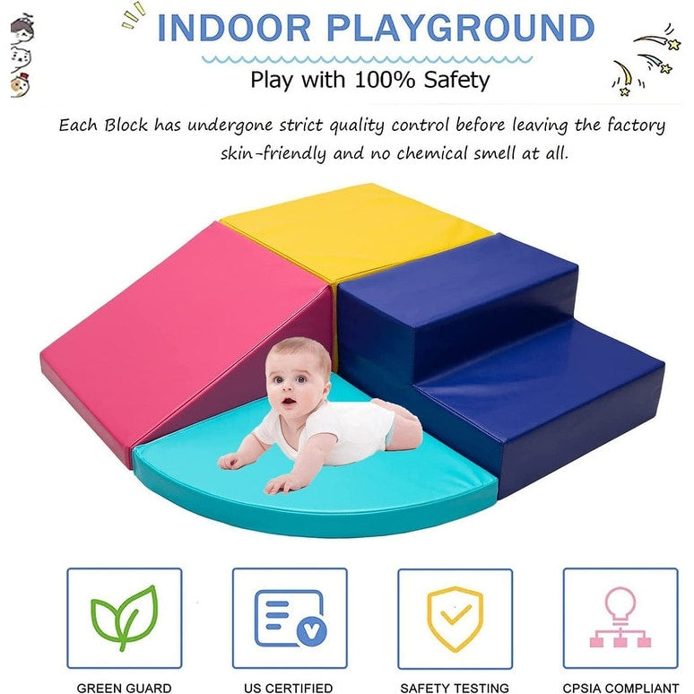 Kids Climb Foam Play Set for Toddlers Baby Climbing Toys Indoor