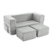 Kids Couch Modular Loveseat Children Furniture for Playroom