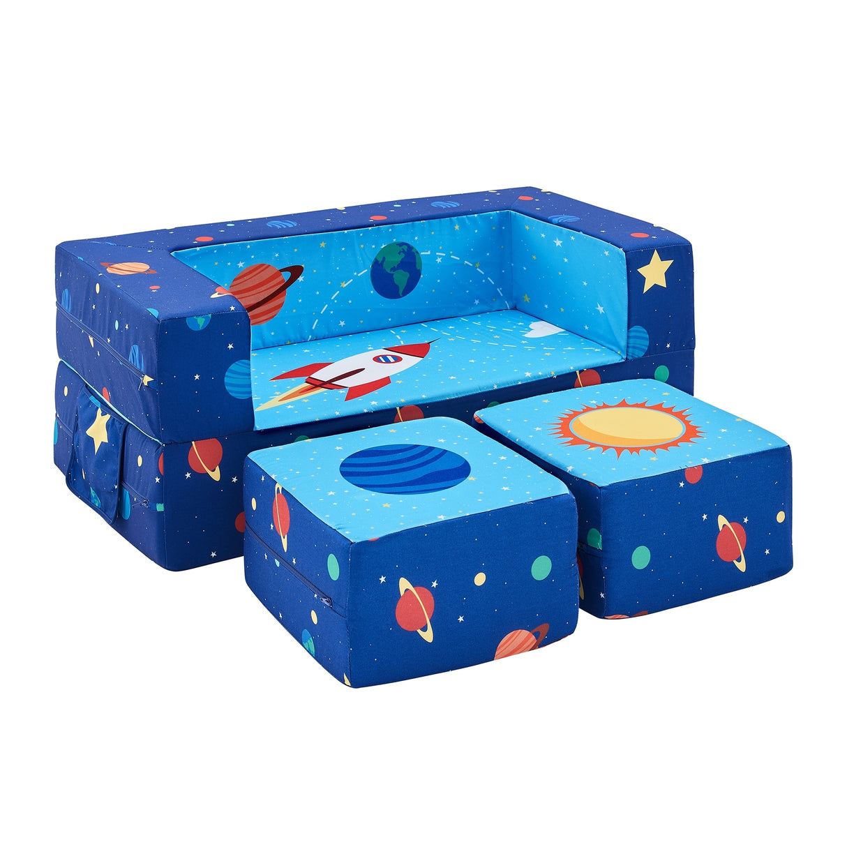 Kids Couch Modular Loveseat Children Furniture for Playroom
