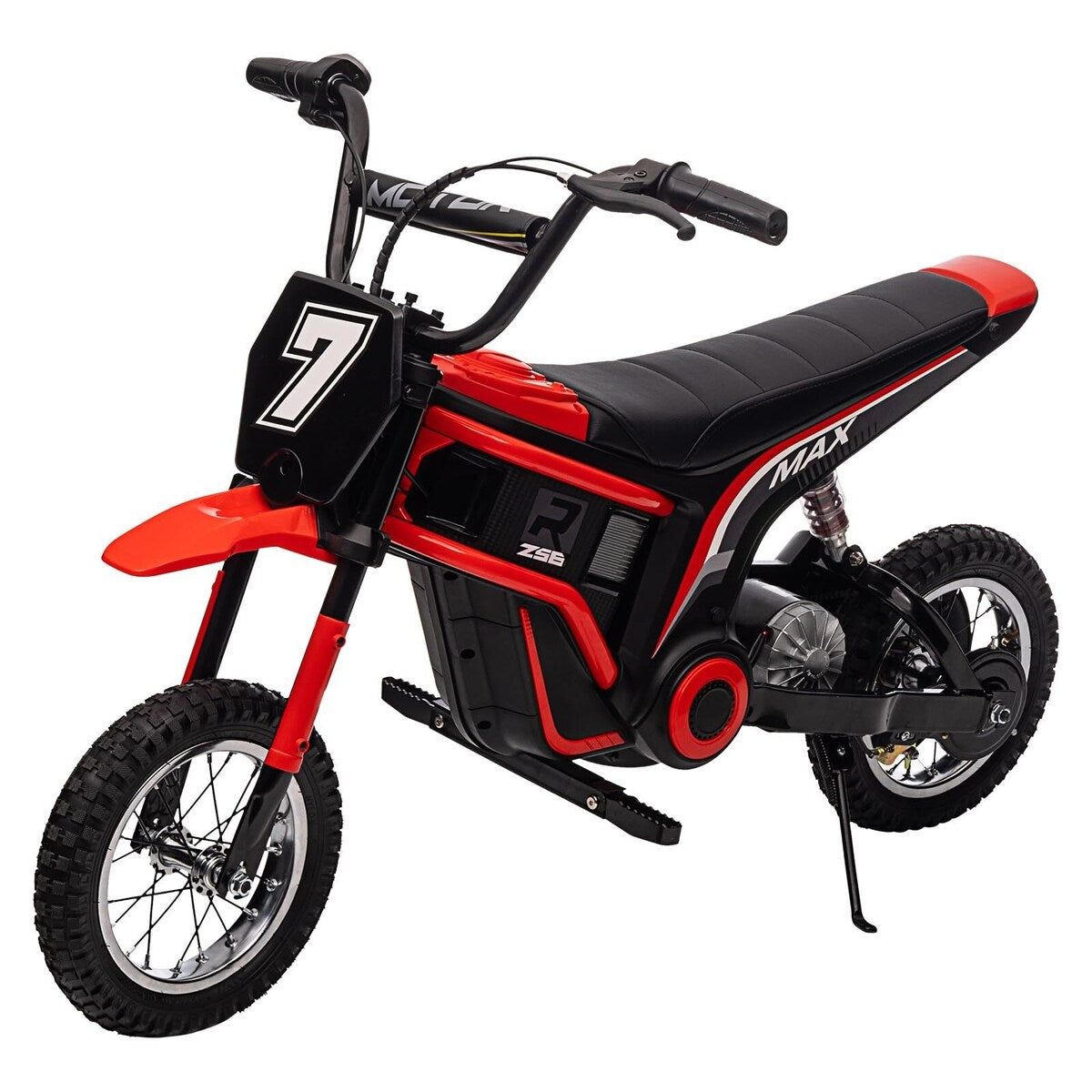 Kids Dirt Bike, 350W Electric Motorcycle Up to 14.29MPH