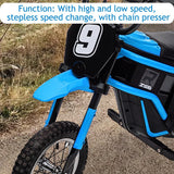 Kids Dirt Bike, 350W Electric Motorcycle Up to 14.29MPH