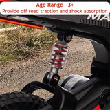 Kids Dirt Bike, 350W Electric Motorcycle Up to 14.29MPH